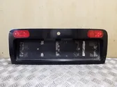 Trunk door license plate light bar