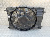 Radiator cooling fan shroud