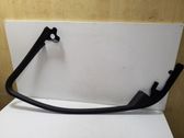 Front door glass trim molding