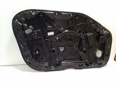 Front window lifting mechanism without motor