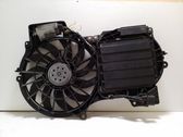 Radiator cooling fan shroud