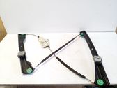 Front window lifting mechanism without motor