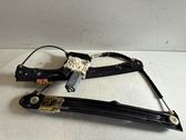 Front door window regulator with motor