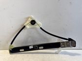 Rear door window regulator with motor