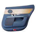 Rear door card panel trim