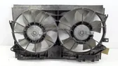 Radiator cooling fan shroud