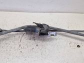Front wiper linkage and motor