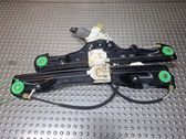 Front door window regulator with motor