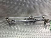 Front wiper linkage and motor