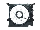 Radiator cooling fan shroud