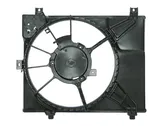 Radiator cooling fan shroud