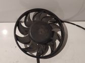 Radiator cooling fan shroud