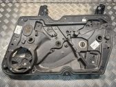 Front window lifting mechanism without motor