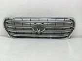 Front bumper upper radiator grill