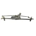 Front wiper linkage and motor