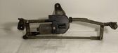 Front wiper linkage and motor