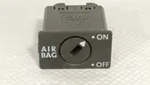 Passenger airbag on/off switch