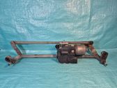 Front wiper linkage and motor