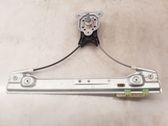 Rear door manual window regulator