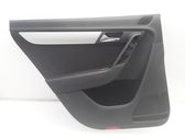 Rear door card panel trim