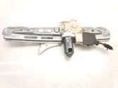 Rear door window regulator with motor