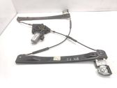 Front door window regulator with motor