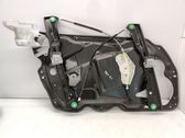 Front window lifting mechanism without motor