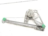 Rear door manual window regulator