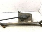 Front wiper linkage and motor