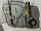 Sliding door window regulator with motor