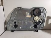 Front window lifting mechanism without motor