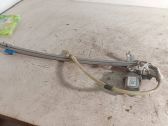 Rear door window regulator with motor