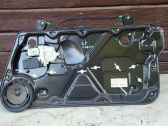 Front door window regulator with motor
