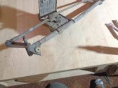 Front wiper linkage and motor