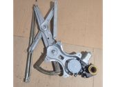 Rear door window regulator with motor