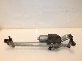 Tringlerie et moteur d'essuie-glace avant