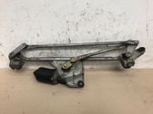 Front wiper linkage and motor