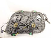 Front window lifting mechanism without motor