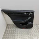 Rear door card panel trim