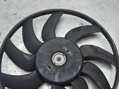 Electric radiator cooling fan