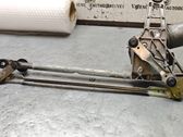 Front wiper linkage and motor