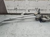 Front wiper linkage and motor