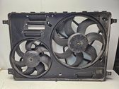 Radiator cooling fan shroud