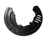 Front brake disc dust cover plate