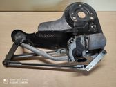 Front wiper linkage and motor