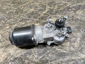 Front wiper linkage and motor