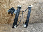 Front door window regulator with motor