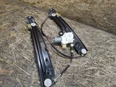 Front door window regulator with motor