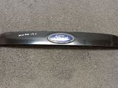 Trunk door license plate light bar
