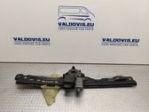 Front door window regulator with motor